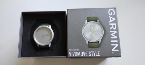 Garmin Vivomove Style, Handtassen en Accessoires, Sporthorloges, Gebruikt, Android, Grijs, Afstand, Calorieverbanding, Conditie