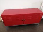 Ikea rood metalen kastje., Huis en Inrichting, Ophalen, Gebruikt