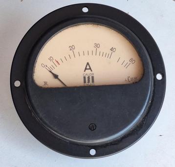 Ancien ampèremètre CALOR EMAG bon état beschikbaar voor biedingen