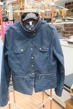 Jasje blauw met kap binnenin wol Armani Jeans mt 42 (it46), Armani Jeans, Blauw, Maat 42/44 (L), Ophalen of Verzenden