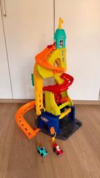 Fisher Price Little People Wheelies Garage + vrachtwagen, Kinderen en Baby's, Speelgoed | Fisher-Price, Ophalen, Zo goed als nieuw