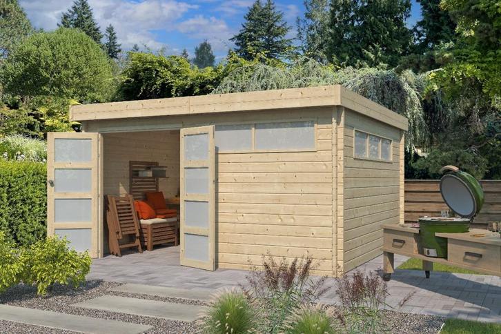 NIEUW modern tuinhuis 4604ISO--44mm--, Hobby en Vrije tijd, Overige Hobby en Vrije tijd, Nieuw, Verzenden