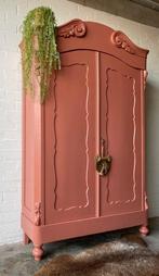 Antiek vintage Biedermeier meidenkast,speelgoedkast restyled, Antiek en Kunst, Ophalen of Verzenden