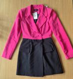 Zwart/roos kleedje maat S, Kleding | Dames, Jurken, Zwart, Nieuw, Maat 36 (S), Boven de knie