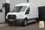 Ford Transit 2.0 TDCI 130PK L4H3 EURO 6 - Airco - Navi - Cru, Auto's, Wit, Bedrijf, Ford, Onderhoudsboekje