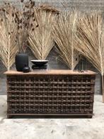 Zware antieke kist oud dressoir India, Huis en Inrichting, Woonaccessoires | Kisten, Minder dan 50 cm, Ophalen of Verzenden, Zo goed als nieuw