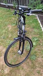 GROTE aluminium herenfiets 21v. ONDERHOUD GEHAD = in orde +, Fietsen en Brommers, 53 tot 57 cm, Ophalen, Gebruikt, Versnellingen