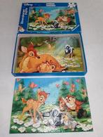 Puzzles, Disney, Ravensburger, 2 puzzles, Bambi, encore de, Enlèvement ou Envoi, 10 à 50 pièces, Comme neuf