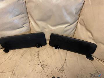 Bmw E46 cabrio zonnekleppen set zwart 3-serie zonneklep  beschikbaar voor biedingen