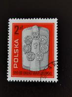 Pologne 1980 - 25e anniversaire Pacte de Varsovie, oiseaux, Enlèvement ou Envoi, Pologne, Affranchi