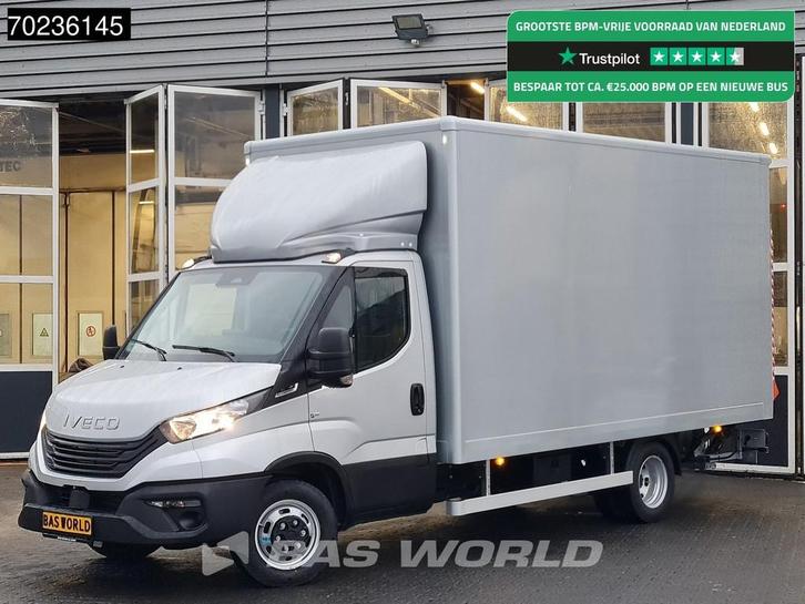 Iveco Daily 35C18 3.0L Automaat 1000KG Laadklep Zijdeur Dubb, Auto's, Bestelwagens en Lichte vracht, Bedrijf, Te koop, Airconditioning