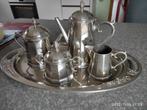 service à café ancien en métal argenté, Enlèvement, Argent