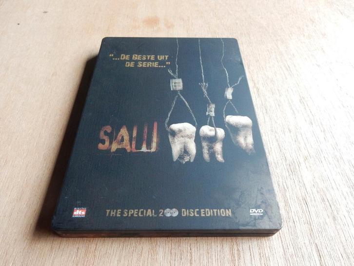 nr.2444- Dvd: saw III (steelbook) - horror, Cd's en Dvd's, Dvd's | Horror, Zo goed als nieuw, Slasher, Vanaf 16 jaar, Ophalen of Verzenden
