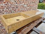 Betonnen terrazzo uitgietbak, Ophalen of Verzenden, Gebruikt