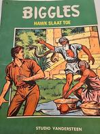 Biggles - Hawk slaat toe, Gelezen, Eén stripboek, Ophalen of Verzenden, Studio Vandersteen
