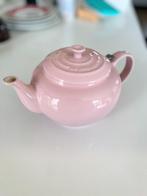 NIEUWE Le Creuset theepot met infuser Chiffon Pink, Ophalen of Verzenden, Nieuw