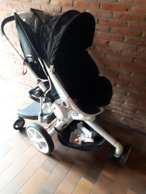 Quinny moodd iron black met combi, Kinderen en Baby's, Kinderwagens en Combinaties, Zo goed als nieuw, Kinderwagen, Quinny, Ophalen