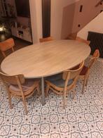 Ovale keukentafel, Ophalen