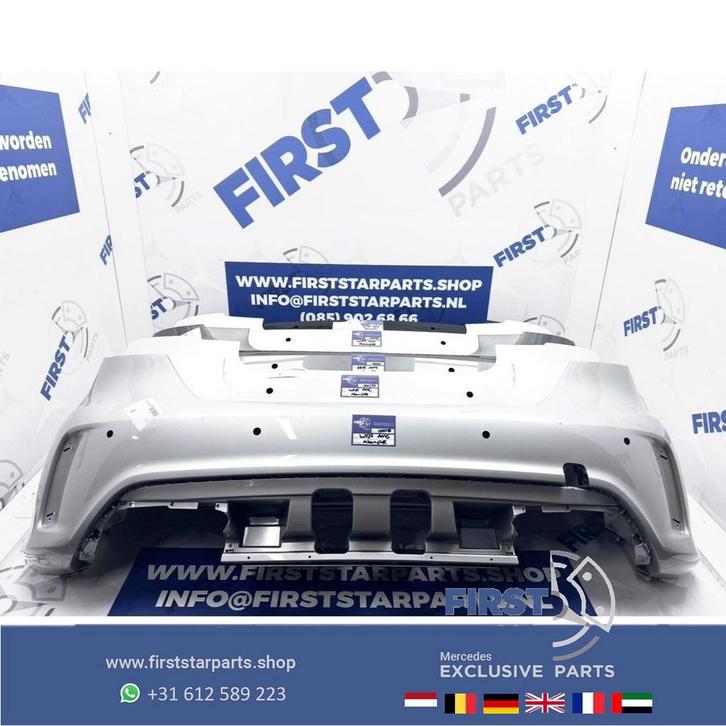 W176 AMG BUMPER A1768852325 originele Achterbumper Mercedes, Auto-onderdelen, Carrosserie, Bumper, Mercedes-Benz, Achter, Gebruikt