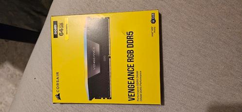 Corsair Vengeance RGB, Computers en Software, RAM geheugen, Zo goed als nieuw, Desktop, 64 GB, DDR5, Ophalen of Verzenden