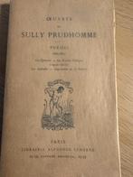 Livre de Collection - Sully Prudhomme  - Poésies 1866-1872, Enlèvement ou Envoi, Un auteur, Sully Prudhomme, Utilisé
