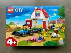 Lego 60346 Schuur met boerderijdieren (nieuw), Ophalen of Verzenden, Nieuw, Complete set, Lego