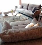 Luxe zitbank, loveseat (+ poef). Prijs overeen te komen, Huis en Inrichting, Zetels | Zetels en Chaises Longues, Ophalen, Zo goed als nieuw