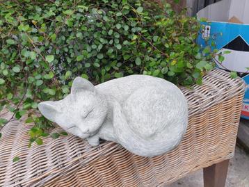 vensterbank beeld , poes , kat ,tuinbeeld beschikbaar voor biedingen