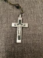 Paternoster bruin Pax Christi jaren 60, Ophalen of Verzenden