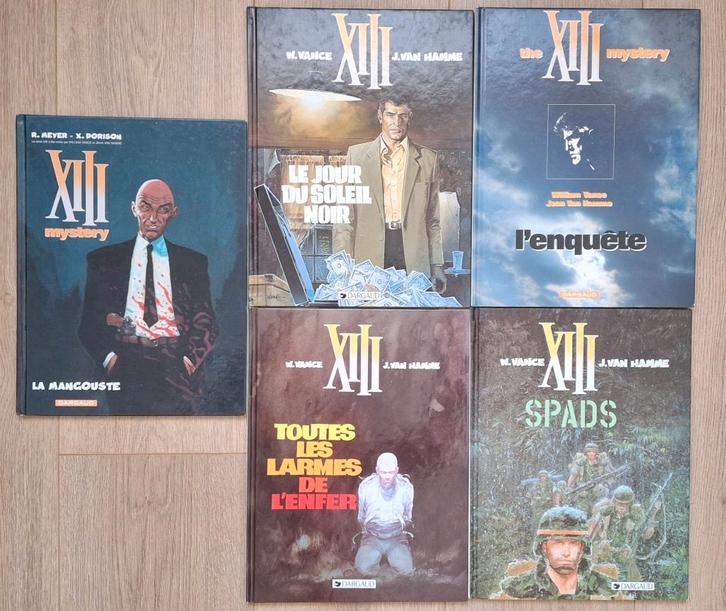 collection BD XIII de vanhamme, Livres, BD, Comme neuf, Plusieurs BD, Enlèvement ou Envoi