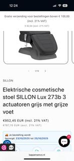 Elektrische behandelstoel 7 maand oud, Ophalen, Zo goed als nieuw