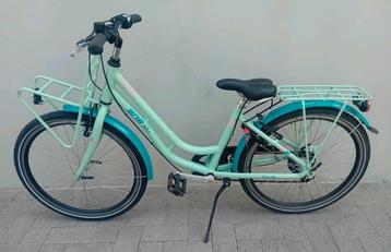 Meisjesfiets BNB Marseille alu 24inch 7speed NIEUWPRIJS 419€ beschikbaar voor biedingen