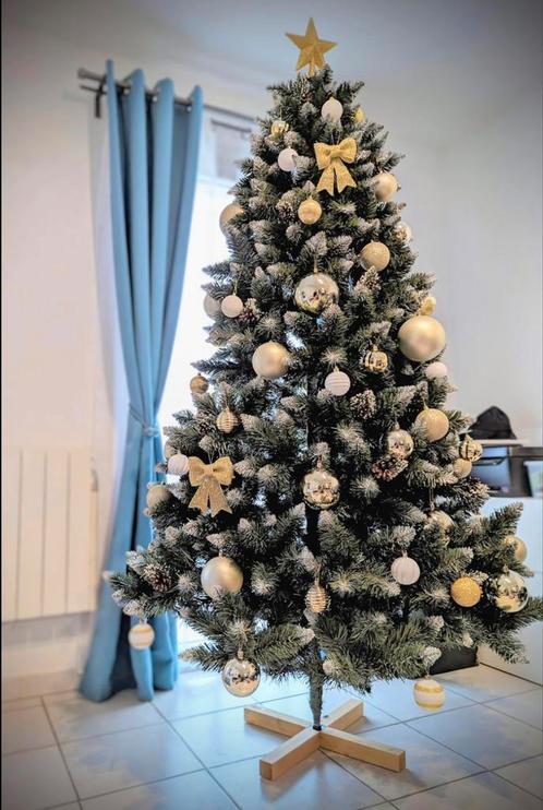 Sapin de Noël 180 cm, Divers, Noël, Comme neuf