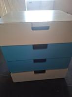 Ikea wit blauwe kasten, Ophalen, Zo goed als nieuw