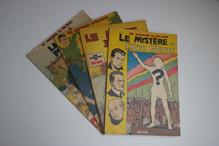 KIM DEVIL tomes 1 à 4 (EO tbe) de CHARLIER, Boeken, Stripverhalen, Gelezen, Complete serie of reeks, Ophalen of Verzenden