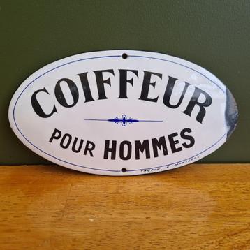 Emaillee Coiffeur pour homme, Collections, Enlèvement ou Envoi