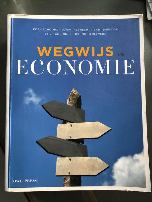 Wegwijs in Economie - Koen Schoors - Nieuwstaat, Livres, Économie, Management & Marketing, Comme neuf, Enlèvement ou Envoi