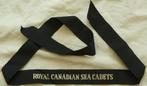 Bandtitel Matrozenschuitje, Royal Canadian Sea Cadets, Navy., Verzamelen, Militaria | Algemeen, Ophalen of Verzenden, Marine, Helm of Baret
