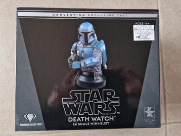 Star Wars Gentle Giant Death Watch 1:6 scale Mini-bust Conve