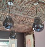 3 "gouttes" suspendues + 1 halogène de chez Chris oliver, Maison & Meubles, Enlèvement, Comme neuf