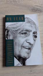 Krishnamurti - On Fear, Ophalen of Verzenden, Zo goed als nieuw