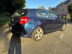 Bmw 116d 2009 navi, Auto's, 1 Reeks, Zwart, 4 cilinders, Blauw
