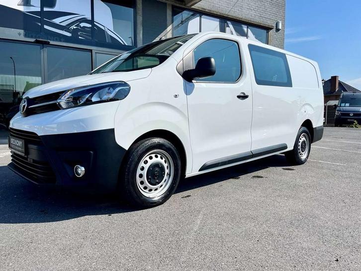 Toyota Proace (Verso) 2.0D 122PK *Dub Cabine-6personen*Sens, Auto's, Bestelwagens en Lichte vracht, Bedrijf, ABS, Airbags, Airconditioning