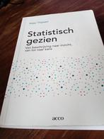 Peter Thijssen - Statistisch gezien, Boeken, Peter Thijssen, Ophalen of Verzenden, Zo goed als nieuw