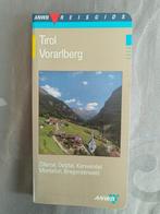 ANWB - Tirol, Vorarlberg, Livres, Guides touristiques, Comme neuf, Vendu en Flandre, pas en Wallonnie, Guide de balades à vélo ou à pied