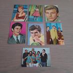 6  vintage kaartjes muziek/film - en  vliegtuigen ( lot)., Verzamelen, Ophalen of Verzenden, Gebruikt, Foto of Kaart