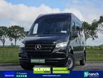 Mercedes-Benz SPRINTER 319 L2H2 LED Mbux 190Pk!, Auto's, Bestelwagens en Lichte vracht, Automaat, Cruise Control, Zwart, Mercedes-Benz