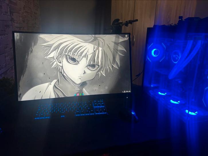 Setup COMPLET - DESCRIPTION, Computers en Software, Desktop Pc's, Zo goed als nieuw, 3 tot 4 Ghz, SSD, 32 GB, Met monitor, Gaming