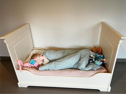 Kidsmill chateau bed, wandplank en aerosleep matras (70x140), Kinderen en Baby's, Kinderkamer | Bedden, Gebruikt, 140 tot 160 cm