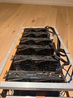 Mining rig (ETH) (6X) Gygabyte RX580 8GD, Be Quit 1200W, Informatique & Logiciels, Enlèvement ou Envoi, Utilisé, Autres chipsets